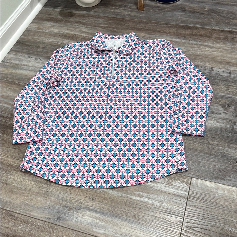 Swing Bette & Court pull over quarterzip size medium